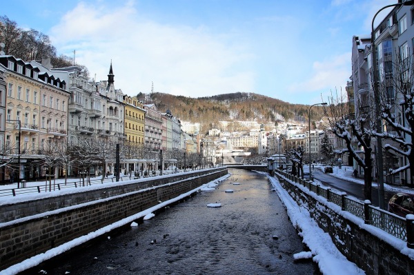 Karlovy vary kúpele zima